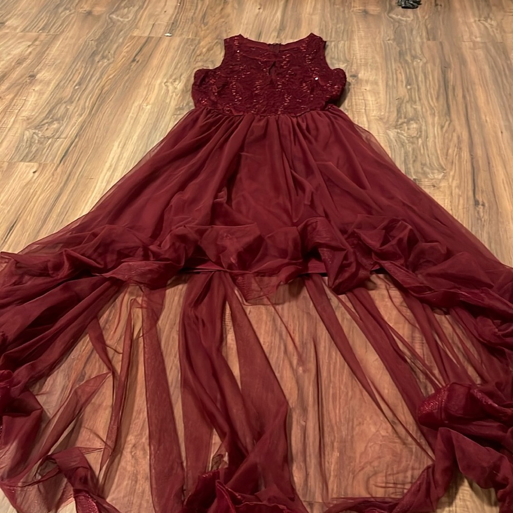 Reburgundy dress